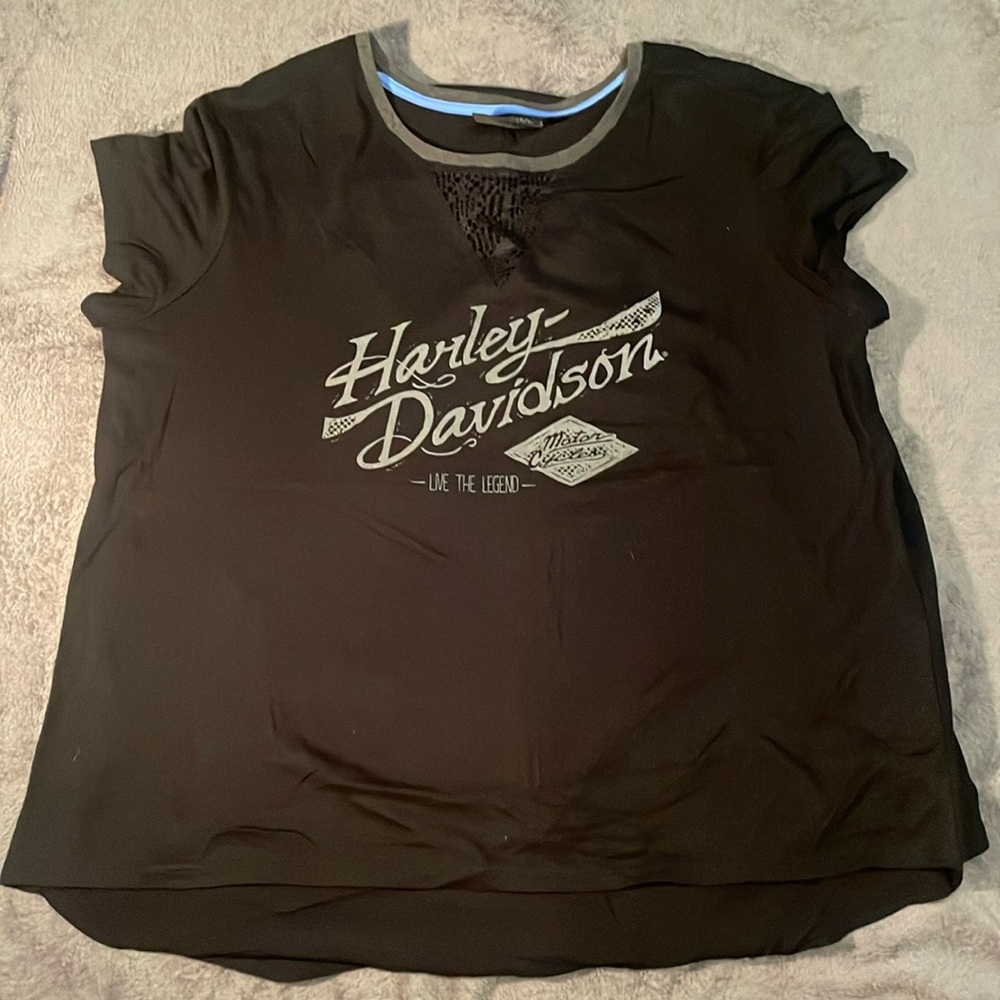 Harley Davidson mesh lace T New without tags